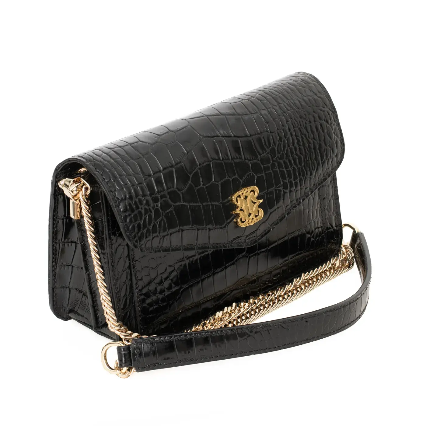 Crocodile Print Leather Handbags